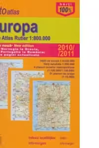 AutoAtlas Europa - Mare atlas rutier 1:800.000 (editie 2010/2011)