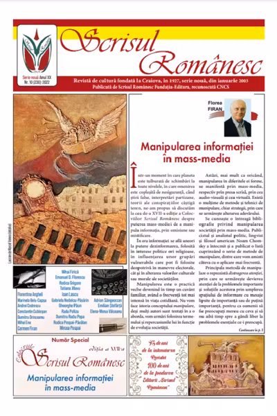 Revista Scrisul Românesc Nr.10 din 2022
