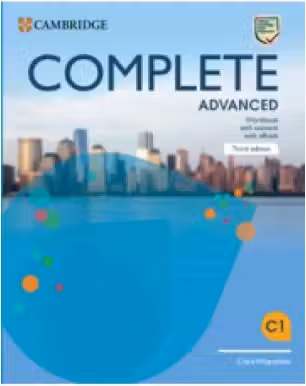 Complete Advanced 3ed Workbook with Answers with eBook