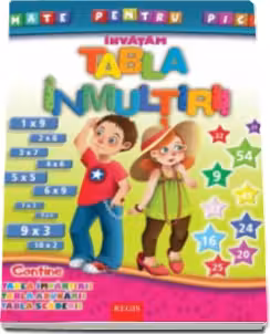 Mate pentru piici-invatam tabla inmultirii