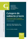 Culegere de subiecte si teste pentru admiterea la INM si in magistratura. Editia a 2-a