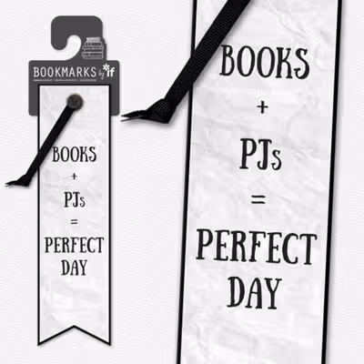 Literary Bookmarks: Books + PJs = Perfect Day