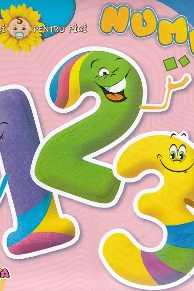 Carti mici pentru pici - 123 (Numere)