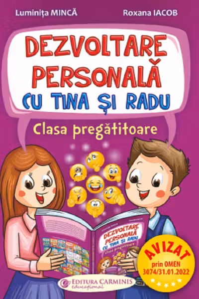 Dezvoltare personală cu Tina și Radu - Clasa pregătitoare