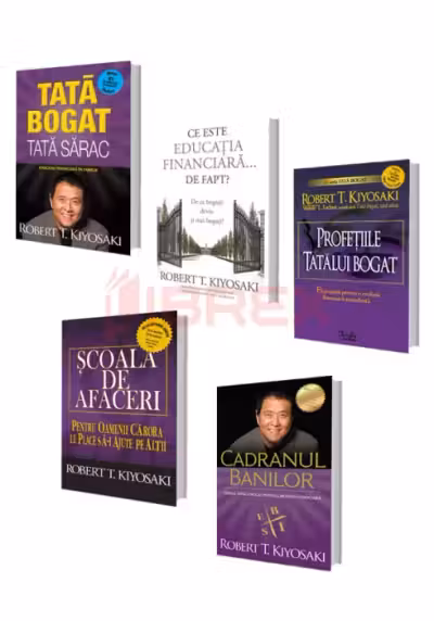 Pachet Cum sa devii milionar. Set 5 carti