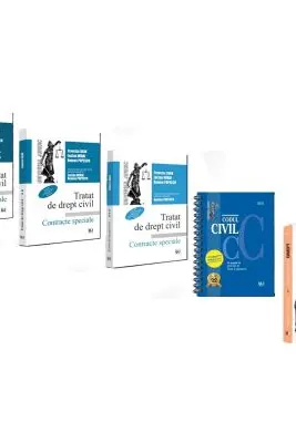 Pachet Tratat de drept civil. Contracte speciale 3 volume, Codul civil Ianuarie 2026 si GRATUIT Gasca de la Drept - Dan Lupascu, Francisc Deak, Mihai Adrian Hotca