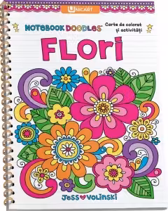 Flori. Carte de colorat si activitati