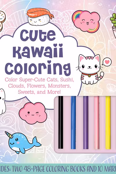 Cute Kawaii Coloring