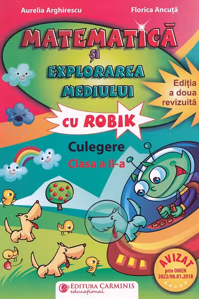 Matematica și explorarea mediului - Clasa 2 - Culegere cu Robik