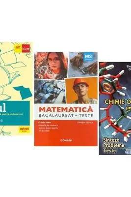 Pachet Bacalaureat 2026. Eseul. Pregatire individuala pentru proba scrisa, i Matematica M2 Tehnologic. Teste si Chimie organica pentru liceu - Liliana Paicu, Daniela Stoica, Elena Alexandrescu