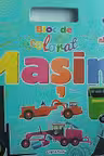 Bloc de colorat cu abtibilduri - Masini 2
