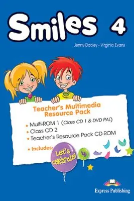 Curs limba engleza Smiles 4 Material aditional pentru profesor Pachet Multimedia - Jenny Dooley, Virginia Evans