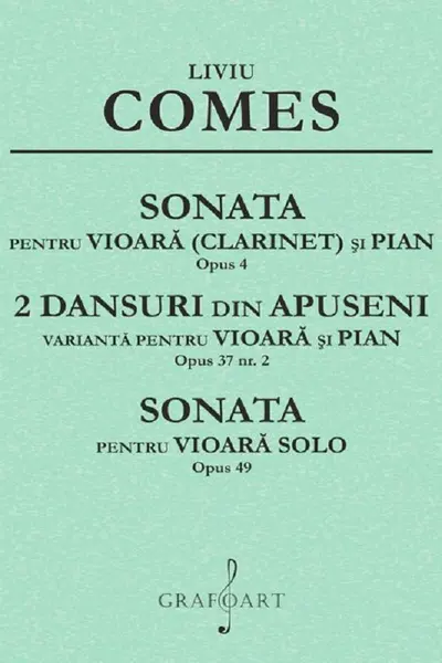 Sonată pentru vioară (clarinet) și pian op. 4, 2 dansuri din Apuseni, op. 37 nr. 2