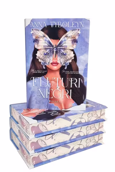Fluturi Negri vol.1 - HARDCOVER - PRINTED EDGES