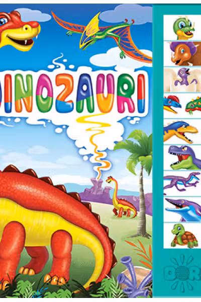 Carte cu sunete. Dinozauri