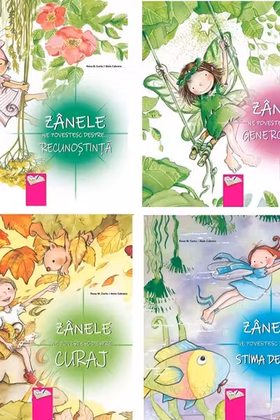 Pachet 8 cărți: Zânele ne povestesc despre...
