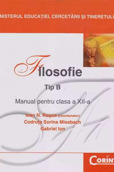 Filosofie - Clasa 12 Tip B - Manual