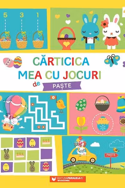 Carticica mea cu jocuri de Paste