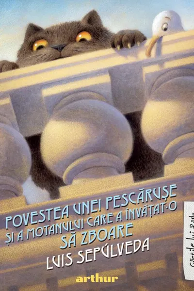 Povestea unei pescaruse si a motanului care a invatat-o sa zboare