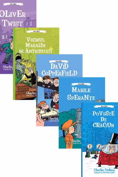 Pachet 5 cărți: Charles Dickens