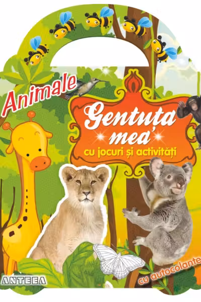 Gentuța mea cu jocuri și activități. Animale