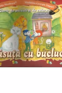 Casuta cu bucluc. Carte de povesti si de colorat