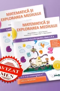 Matematica si explorarea mediului. Caietul elevului pentru clasa a II-a (semestrul I + semestrul II) - potrivit manualului Intuitext