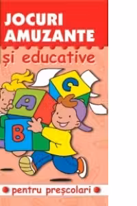 Jocuri amuzante si educative pentru prescolari - vol. 2 (roz)