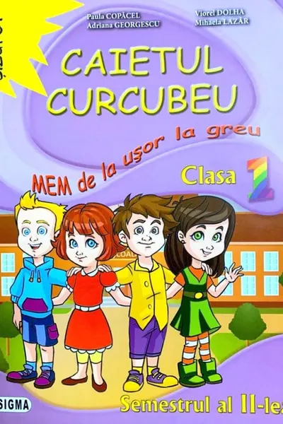 Caietul Curcubeu MEM - Clasa 1 Sem.2