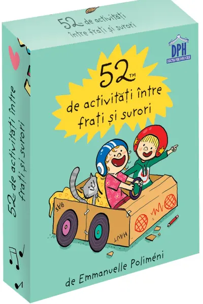 52 jetoane de activități între frați și surori