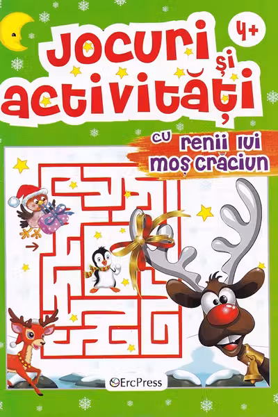 Jocuri si activitati cu renii lui Mos Craciun