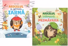 Aricelul si geroasa iarna - Aricelul intampina primavara