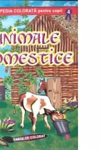 Animale domestice - Carte de colorat