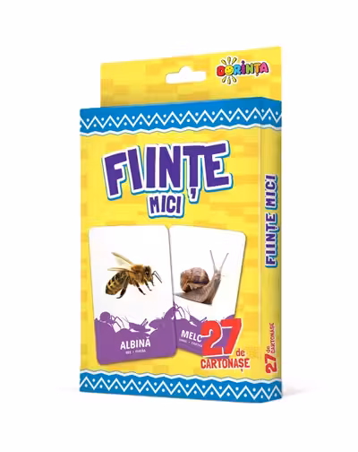 27 de cartonase. Fiinte mici