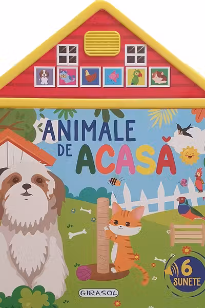 Animale de acasa - Carte cu sunete