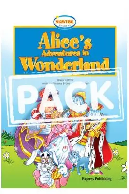 Literatura adaptata pentru copii. Alice's Adventures in Wonderland. Set Carte + MULTI-ROM