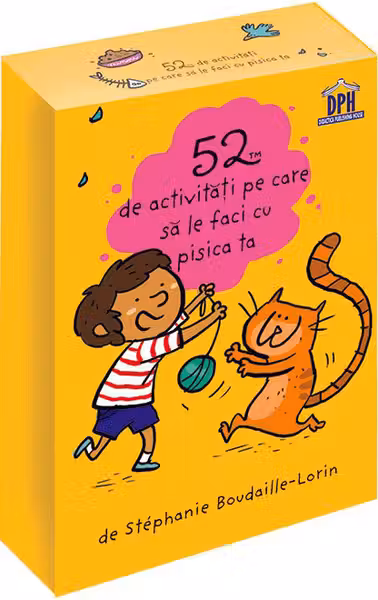 52 de activitati pe care sa le faci cu pisica ta