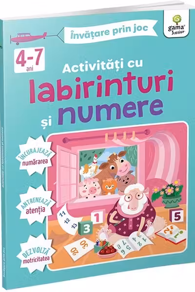 Activitati cu labirinturi si numere