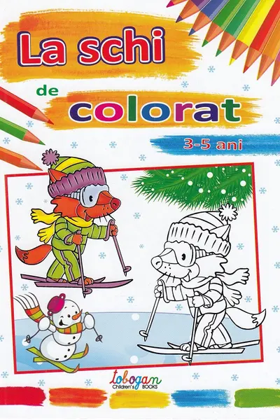 La schi de colorat