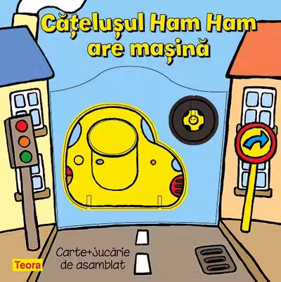 Catelusul Ham Ham are masina