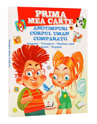 Prima mea carte Anotimpuri Corpul uman (verde)