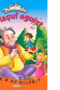 Uriasul egoist. Carte de colorat + poveste (format A4) (Colectia Poveste si culoare)