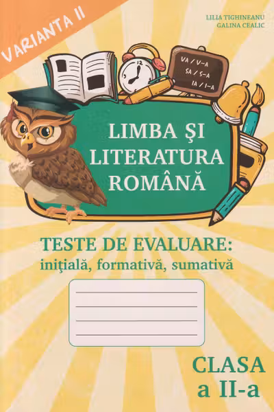 Limba romana cl.2 Teste de evaluare v.2