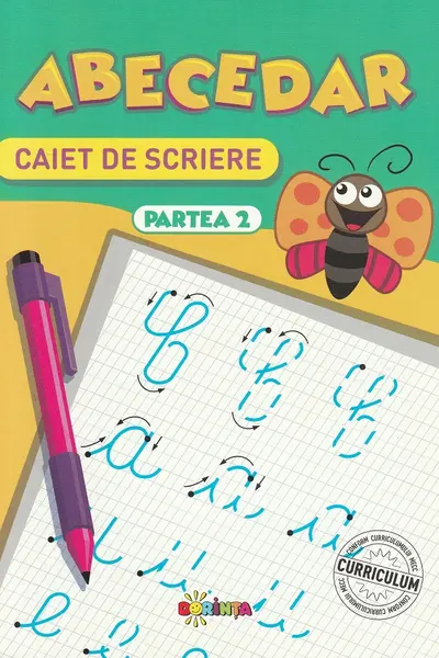Abecedar. Caiet de scriere - partea 2