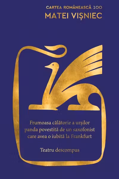 Frumoasa calatorie a ursilor panda povestita de un saxofonist care avea o iubita la Frankfurt (Matei Visniec)