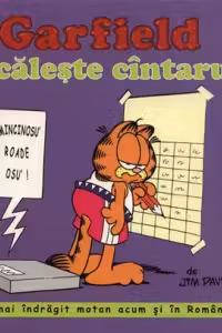 Garfield pacaleste cintarul
