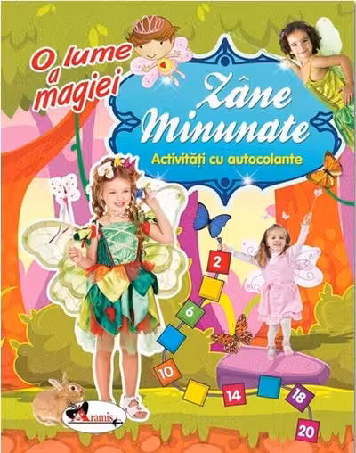 O lume a magiei: Zâne minunate. Activități cu autocolante
