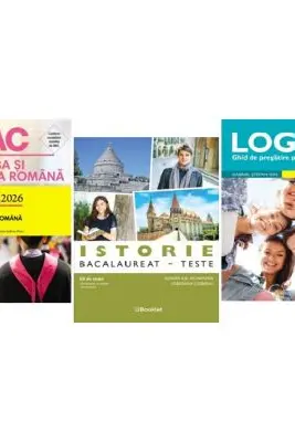 Pachet Bacalaureat Limba si literatura romana, Logica si Istorie 65 de teste - Monica Cristina Anisie, Adrian Ilie Aichimoaie, Gabriel Stefan Ion