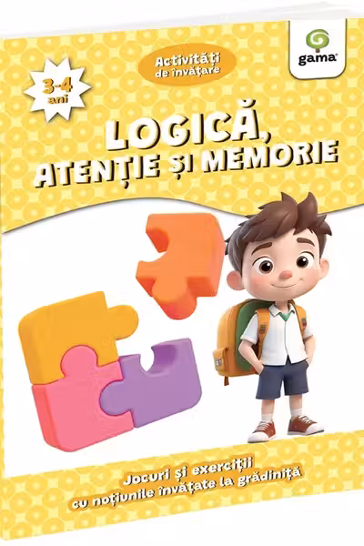 Logica, atentie si memorie 3-4 ani