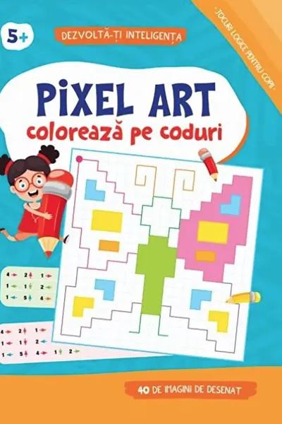Pixel Art - Coloreaza pe coduri
